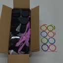 20 Pack 1oz Plastic Containers with Lids, Jars with Lids, Great for storing,lip balms, creams, ointments, cosmetics, samples