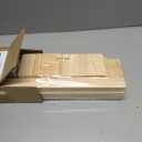 Floating Book Shelves for Wall, 23.6 inch Natural Wood Nursery Shelves for Book Storage, Solid Pine Wooden Floating Bookshelf for Bedroom Living Room, Set of 3, Unfurnished - DIY