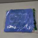 Valiamcep Women's Dress Long Sleeve V Neck Collared Ribbed Knit Bodycon Mini Pencil Dresses, Blue, M