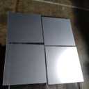 Unbreakable Full Length Wall Mirror Cheap,Over The Door mirror,Extra Thick 1/8",56"x14" 4Pcs 14"x14",Made Of Shatterproof Plexiglass Acrylic,Long Mirrors For Bedroom Closet,Workout For Home Gym Body