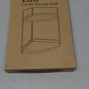 ZGO 2-Tier Bathroom Counter Organizer, Corner Bathroom Organizer Countertop, Makeup Organizer for Vanity Skincare Organizers and Storage, Kitchen Counter Shelf Organizer Perfume Organizer(Black)