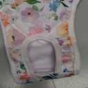 3 Pack Washable Female Dog Diapers Sanitary Pantie with Adjustable Suspender, Reusable Doggy Diapers Super Absorbent Leakproof for Dog in Heat(L, Plant)