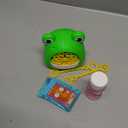 Frog Bubble Machine Toys for Kids 3-8 Years Old: Bubble Blower Maker with 2 Solutions, Outdoor Party Toy, Birthday Gift for 3 4 5 6 7 8 Year Old Girls Boys