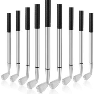 Yaomiao 25 Pieces Golf Ballpoint Pen Mini Golf Clubs Decorative Funny Sports Ergonomic Pen Club Props Black Ink for Students Coworkers Office Stationery Supplies
