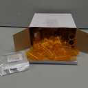 Juvale 50 Pack Empty Pill Bottles with Caps for Prescription Medication, 8-Dram Plastic Medicine Containers (Orange)
