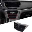 Hudiriy Central Control Storage Box Compatible with Cadillac XT5 20162023/XT6 20202023 Central Control Gear Shift Console Tray Organizer,Shifter Storage Box Interior Accessories