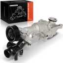 A-Premium Engine Water Pump Compatible with Mercedes-Benz C300 15-18, E300 17-19, GLC300 16-19, GLC350e 18-20, SLK300 16, SLC300 17-20, Sprinter 1500 2500 19-23 & Freightliner Sprinter 1500 2500