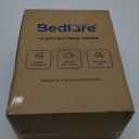 BEDLORE King Mattress Topper, Thick Pillow Top Pad for Back Pain Relief, Cooling Soft Mattress Cover with Deep Pockets 6-18 inch (White)