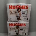 Huggies Size 5 Diapers, Skin Essentials Baby Diapers, Size 5 (27+ lbs), 132 Count (2 Packs of 66)