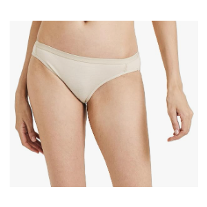 ZSOSBA METARINO 1 Pack Women's Underwear Panties Soft Merino Wool Sports Active Briefs,Medium Nude