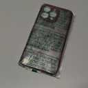 XIZYO for iPhone 15 Pro Max Case, Floral Flower Cute Aesthetic Case for Women Girls Rose Pattern Slim TPU Bumper Shockproof Protective Cover for iPhone 15 Pro Max 6.7 Inch, Branch Rose/Wine Red