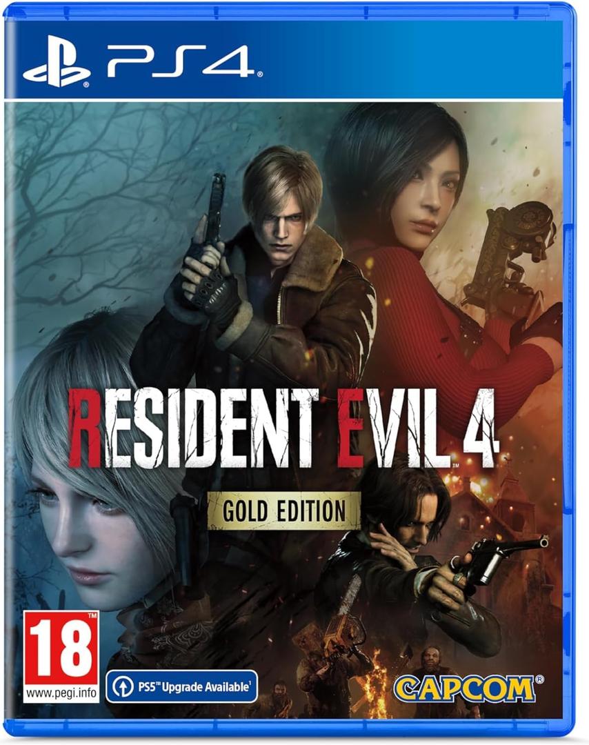 Resident Evil 4 Remake Gold Edition - Compatible for PS4 - UK PAL