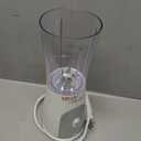 Mueller Smoothie Blender for Smoothies - Personal Blender for Shakes, Frozen Drinks, Baby Food & More, 15oz Travel Cup and Lid, Durable Stainless Steel Blades for Powerful Blending Performance, White