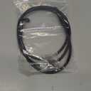 TIGERSGATE Touring Brake Line 16"" Ape Hanger Extended Front Brake Cable Black Vinyl Stainless Steel Braided for 1997-2013 Non-ABS Electra Glide/Street Glide/Road Glide/Road King