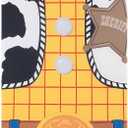 6.6FT Cow Boy Arch Backdrop Cover Chiara Backdrop for Newborn Boys Girls Kids Birthday Cartoon Hero Toy Theme Party Decor(6.6x3.3ft,No Frame No Zipper)