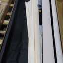 Christopher Knight Home Posey Modern Upholstered King Size Bed Frame with Headboard, Modern King Bed Frame and Headboard, Wooden Slats Support, Easy Assembly, No Box Spring Needed, Beige+Natural