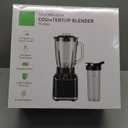 GDOR Professional Blender for Smoothies, 5 Functions, 1200 Peak Watts Smoothie Blender, 52 Oz Glass Jar & 24 Oz To-Go Cup Combo, Blenders for Smoothies, Ice and Frozen Fruit, Self-Cleaning (TB-8008)