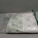 QueenDream White Fur Table Runner Silver Snowflakes Christmas Table Runner, Winter Xmas Holiday Kitchen Dining Table Decoration Indoor Outdoor Party Decor 13 x 48 Inch