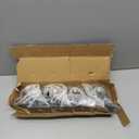 3 Inch Industrial Heavy Duty Swivel Caster Wheels with Brake,Set of 4 Safety Locking Casters,Load 1600lbs,Premium Polyurethane Wheels for Table,Trailer,Saw Table,Stage Toolbox,Bed,Corn Board (Black)