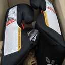 Diono Solana Lite Backless Booster Car Seat Pack of 2, Lightweight & Portable for Travel, Machine Washable Covers, 40-100 lbs, Black Storm, Manufacture Date: 18/04/2026