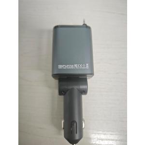 LISEN 4 in 1 Starlight Retractable Car Charger, 75W USB C Cigarette Adapter Fast Charging, Starlight Retractable Car Accessories for Women Mom, for iPhone 17 Pro Max Air 16 15 14 13 12