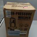 High Pressure Washer with Foam Cannon - Home Power Washer for Cars, Driveway, Patios & Decks (Light Gray.)