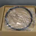 UOFUS Metal Semi Flush Mount Ceiling Light Fixture 4 Candle Holder Matte Chandelier Farmhouse Ceiling Lamp for Dining Room Bedroom Kitchen Hallway Entryway Black