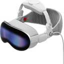 iofeiwak Head Strap Compatible with Apple Vision Pro - Adjustable Confort Head Strap with Soft Sponge Pads
