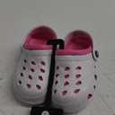 Capelli New York Kids SPARKLY Pink & Gray Croc Clog Shoe Size 8