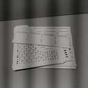 ZQS Plastic Magazine File Holder, Desk Organizer File Folder for Office Organization and Storage, Sturdy Binder Organizer with 4 Vertical CompartmenteDesktop Accessories for Office Storage (PB107_White)