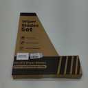 2-Pack Windshield Wipers Fit for A4 03-08; A4 Quattro, S4 03-09; A6, A6 Quattro 01-05; S6 02-05, RS4 06-08 Original Equipment Windshield Wiper Blades 22"+22" Pinch Tab Car Accessories