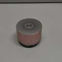 LENRUE A2 Portable Wireless Bluetooth Speaker with Lights and Lanyard,5W Mini Small Metal Speakers Bluetooth 5.0/Aux-in for iPhone Android Home Outdoor, Gifts for Women/Girls (Rose Gold)