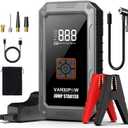 M1 Car Battery Jump Starter with Air Compressor 4500A 150PSI (9.0 L Gas/8.0L Diesel), Portable Car Jump Starter Power Pack, Battery Charger 12V Jump Box with LED Light, Large LED Display, Power Bank