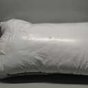 Farm To Home 100% Organic Cotton Cover Pillows King Size Set of 2, Down Alternative Hotel Quality Soft Bed Pillow for Back & Side Sleepers, Machine Washable, 20"x36", White