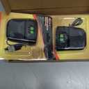 Mudder LED Clip on Cap Lights USB Rechargeable Cap Flashlight Clip Waterproof Ultra Bright Hat Flashlight Headlamp for Fishing Camping Hand Work 2 Pak, Black