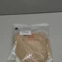 Avidlove Womens Long Sleeve Bodysuits Mock Turtle Neck Shapewear Bodysuit Sexy Mesh Bodysuit Two Piece Outfit Cami Tops (XX-Large, Khaki)