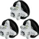 Youxmoto 618-04825 Spindle Assembly 618-05016 Fit for MTD, Fit for Cub Cadet 50 Deck 2011-2014 LTX1050 SLTX1050 LTX1050VT, Spindle Replaces 918-05016 918-04825 3 Pack