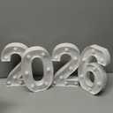 2026 LED Marquee Numbers, LED Marquee Letter Lights New Year Decor, Grad 2026 Sign Light up Letters for Graduation Decorations, Class of 2026 Light Up Numbers for High School College Graduation Party (white)