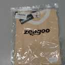 Zeagoo Womens Sweater Vest Fall 2026 Loose Fit Cape Sleeve Knit Ribbed Tank Tops with Front Pocket (Beige, S)