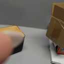 Changsuo Cable Management Box with Bamboo Lid Small Cable Organizer Box for Extension Cord Power Stripe Surge Protector Wire Management Concealer Organizer Cover Hider (Black)