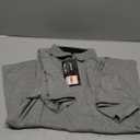 Threads Men's Heather Grey Polo, Size L