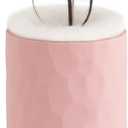 Mkono Plush Lined Eyeglasses Holder Protective Glasses Holder Stand Case Anti-scratch Glasses Storage Organizer, Pink