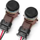 2X Bumper PDC Parking Sensor & Connector 66209274429 Replacement for Mini X1 X3 X5