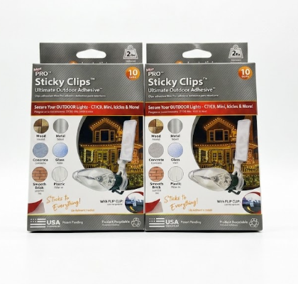 10CT Sticky Cips Clipstrip 2 Pack