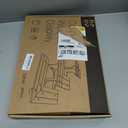 Corner Black Wooden Tiered Display Stand for Vendor Events, Display Shelves for Craft Shows, Farmers Market, Tradeshows, Earring Display, Card and Sticker Stand, Candle display