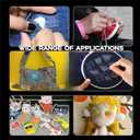 4 x Sewing Tool Set, 37Pcs Big Eye Steel Sewing Needles Kit, Threader and Needle Repair Kit, Needle Threaders and Seam Ripper for Hand Sewing (37pcs Tool kit)