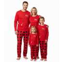 Radmire Matching Christmas Pajamas for Family Couples, XMAS Holiday PJs Sleepwear Set Long Sleeves and Pants