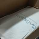 BADESOFA Luxury Bath Pillow M - Lusciously Soft & Comfortable Tub Pillow for Bathtub - Washable & Quick-Drying Bath Back Pillow - Non-Slip Full Body Tub Pillow - Luxury Spa Cushion in Grey