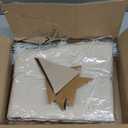 Twin Size Bed Tent Canopy, Kids Play Tent with Flags & Star Lights, Canopy on Bed Privacy Space Sleeping Blackout Tents, Indoor Breathable Portable & Foldable, Girls & Boys Gifts, Cream Castle Style (Twin Size (78.7 x 38.5 x 49.6 in))