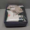 Andency Floral Boho Queen Quilt Bedding Set Pink, 3 Pieces Farmhouse Flower Botanical Summer Bedspreads with 2 Shams, Soft Reversible Lightweight Microfiber Coverlet Set for All Season, 90"x96" (Blush-white Floral)